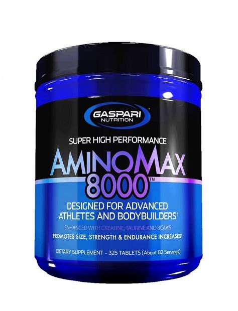 Gaspari Nutrition AminoMax 8000 (325 tabs) .